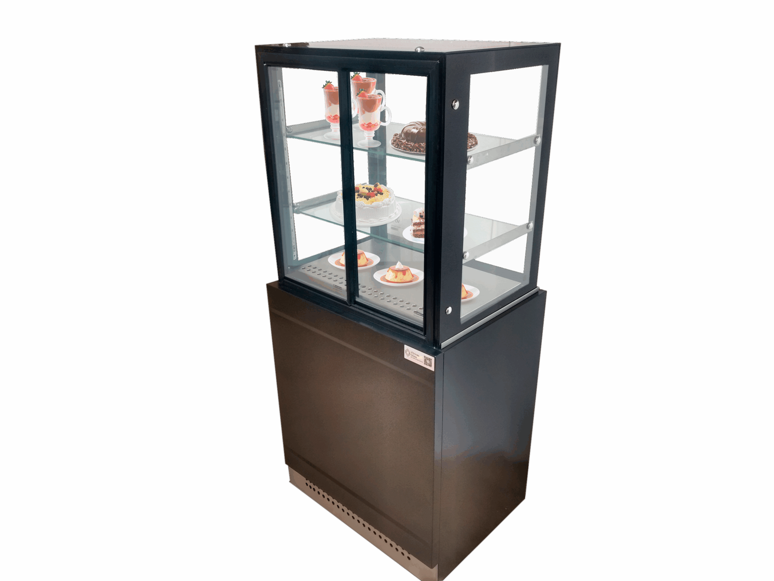 Vitrine refrigerada autoatendimento 0,70m Vitrines Glass
