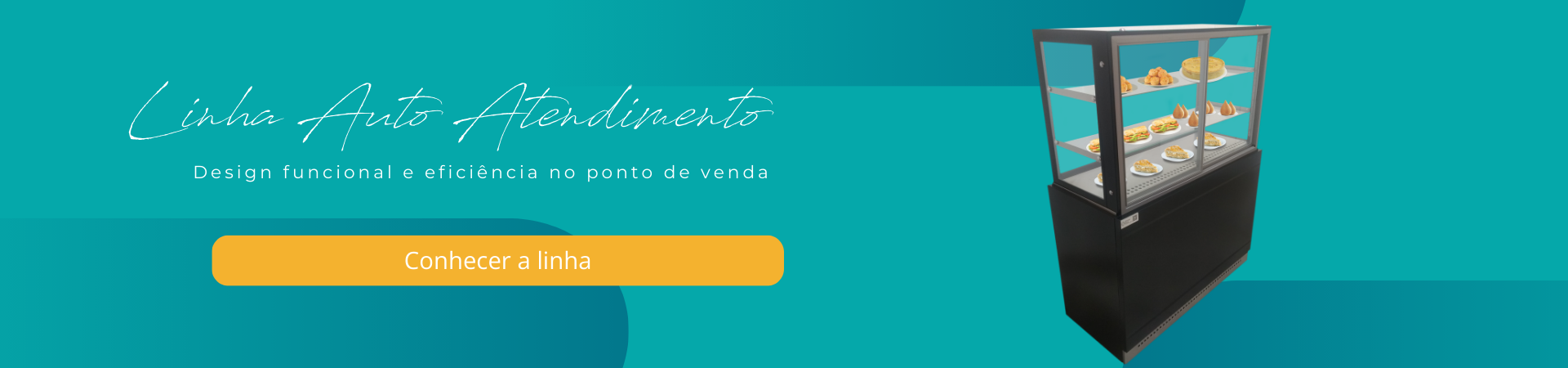 Linha Autoatendimento Vitrines Glass